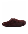 Marni Fussbett Sabot Genuine Calf Hair Clog In Brown