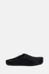 Marni Long-hair Calfskin Fussbett Sabot