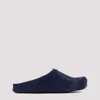 Marni Eclipse Leather Fussbett Flats In Black
