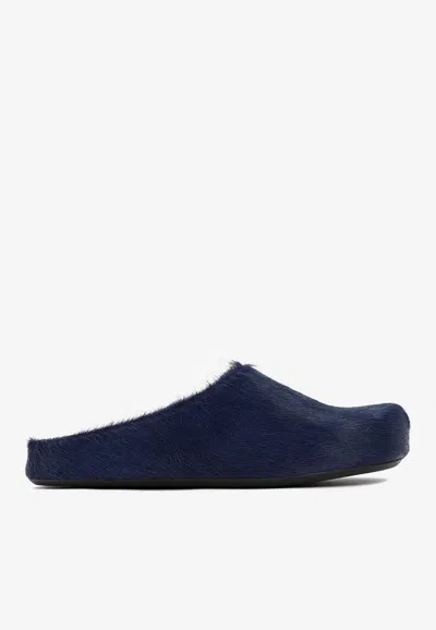 Marni Fussbett Sabot In Black