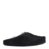 Marni Fussbett Slip-on Flat Mules In Black