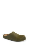 Marni Long Hair Calfskin Fussbett Sabot
