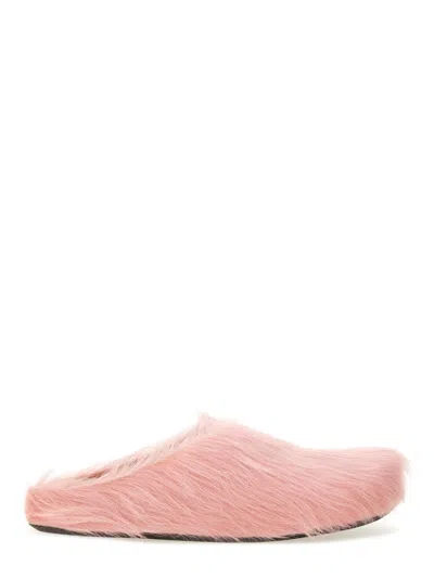 Marni Fussbett Sabot In Pink