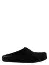 Marni Long-hair Calfskin Fussbett Sabot In Black
