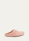 Marni Ssense Exclusive Pink Fussbett Sabot Loafers In Antique Rose