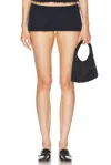 Marni Fuzzy Mini Skirt In Midnight