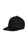 Marni Gabardine Baseball Cap With Logo In Black