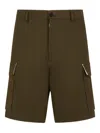 Marni Gabardine Cargo Shorts