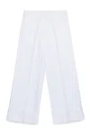 Marni Gabardine Chino Pants With Pleats In White