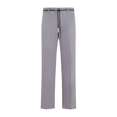 Marni Gabardine Chino Trousers In Grey