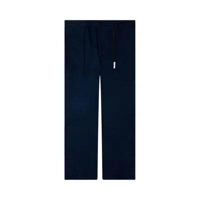 Pre-owned Marni Gabardine Pants 'ink' | Black | Men's Size 54