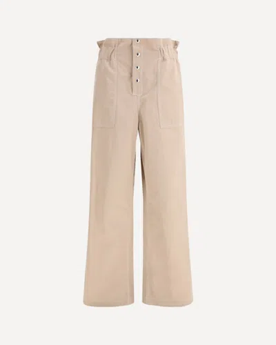 Marni Gabardine Trousers In Neutral