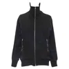 Marni Geometric Colorblock Patchwork Track Jacket In Black