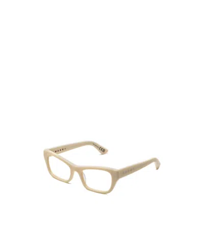 Marni Geometric Flat Mirror In Gold