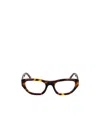 Marni Geometric Frame Plain Mirror In Brown