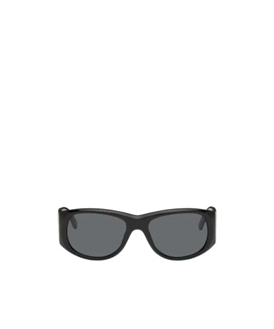 Marni Geometric Frame Sunglasses In Black