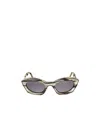 Marni Geometric Frame Sunglasses In Brown