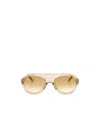Marni Geometric Sunglasses In Brown