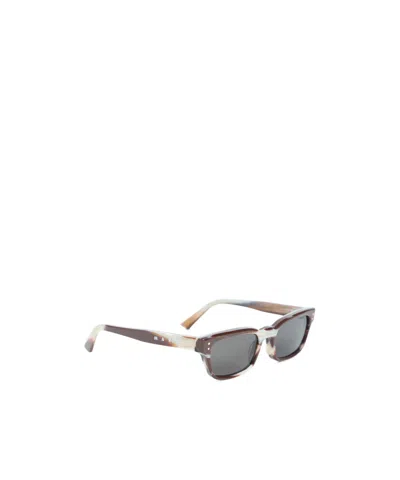 Marni Geometric Sunglasses In Pink