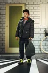 Marni Hooded Hooded Jacket With Logo In Black