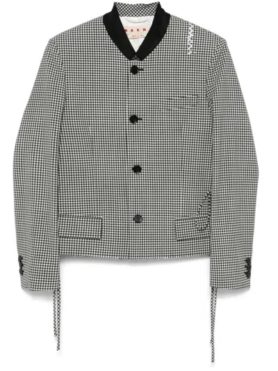 MARNI MARNI GINGHAM-PATTERN JACKET