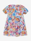 Marni Girls Cotton Floral Print Dress