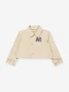 Marni Logo-embellished Jacket In Beige