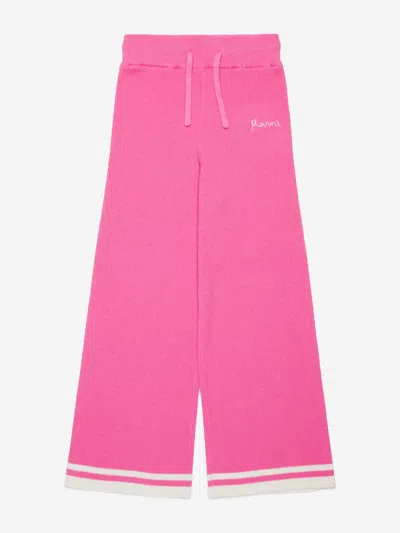 Marni Babies'  Girls Knitted Trousers In Pink