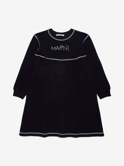 Marni Babies'  Girls Sweater Dress In Black