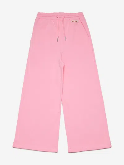 Marni Girls Wide Leg Trousers In Pink