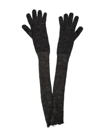 Pre-owned Marni Gloves In Grey