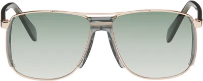 Marni Gold & Grey Retrosuperfuture Edition Vorluna Sunglasses