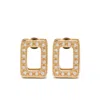 Marni Gold  White Earrings In Gold