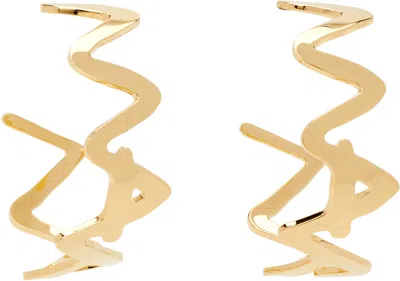 Marni Gold '' Symbol Earrings