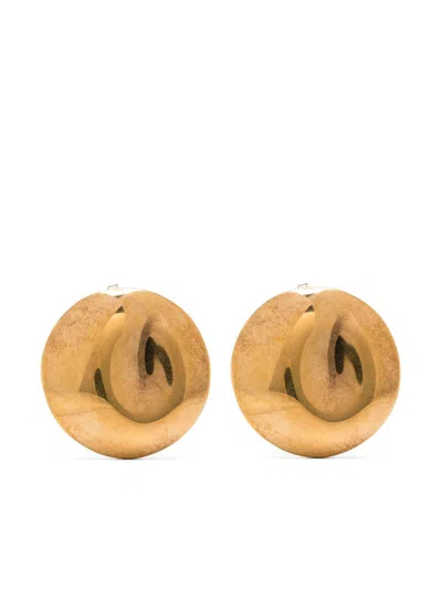 Marni Golden Goose Metal Earrings