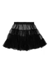 Marni Gonna Corta In Tulle In Black