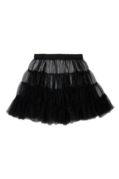 Marni Kids' Gonna Corta In Tulle In Black
