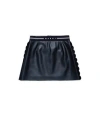 Marni Logo-waistband Skirt In Black