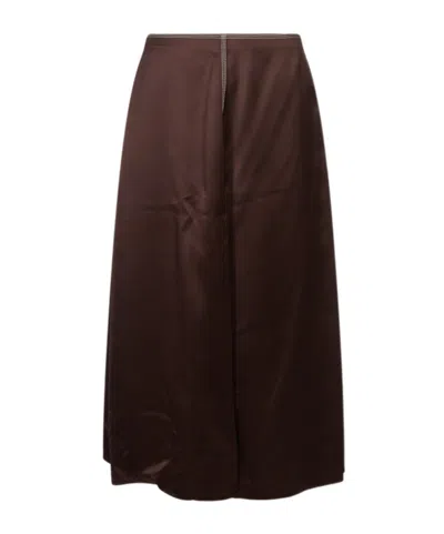 Marni Gonnaa-line Skirt In Brown