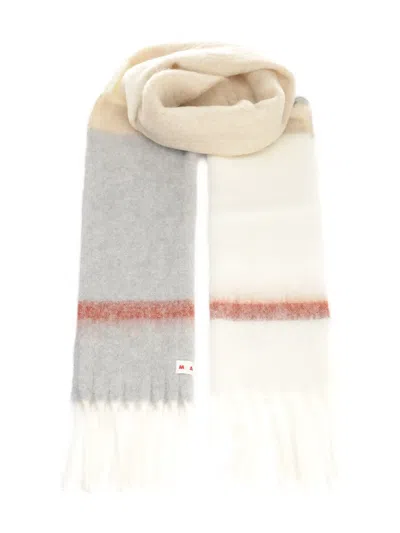 Marni Gradient-striped Wool Scarf