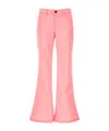 Marni Grain De Poudre Flared Trousers In Pink