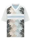Marni Graphic Insert T-shirt In Multi