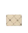 Marni Graphic Logo-print Cardholder In Nude
