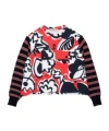 Marni Graphic-print Cotton Jumper In Black