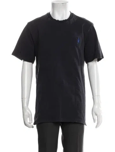 Pre-owned Marni Graphic Print Crew Neck T-shirt In Black