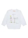Marni Graphic-print Sweatshirt In White