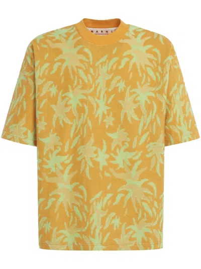 Marni Graphic-print T-shirt In Jqr17