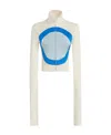 Marni Off-white Circle Track Jacket In White