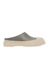 Marni Gray Pablo Sabot Slip-on Loafers