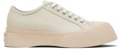 Marni Gray Pablo Sneakers In Neutral